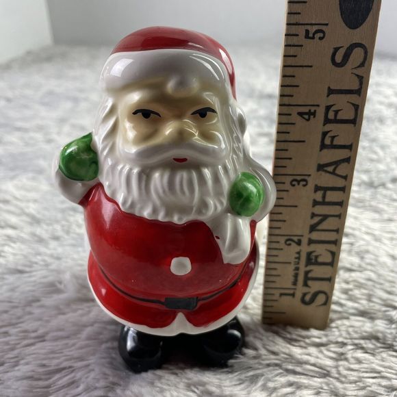 VINTAGE Lego Santa Vase Toy Sack Small Planter Succulent Pen Holder Christmas - Picture 10 of 10